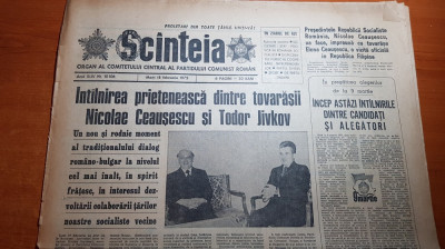 scanteia 18 februarie 1975-art. si foto cabana borsa maramures foto