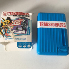 * Carti de joc Transformers Robots in Disguise, in cutie de plastic, sigilat