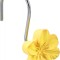 Set 12 carlige galbene pentru perdea dus/cutie, AMAZON BASICS