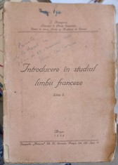 INTRODUCERE IN STUDIUL LIMBII FRANCEZE-I. HASEGANU-251797