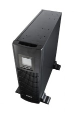 UPS GEMBIRD, Line Int. cu sinusoida pura cu management, rack, 3000VA/1800W, AVR, IEC x 6/ Schuko x 1, 4 x baterie 12V/9Ah, display LCD, back-up 11 - 2
