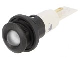 Lampa de control LED albă 24V 16mm