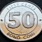 Moneda exotica 50 CENTI - ZIMBABWE, anul 2014 * cod 428