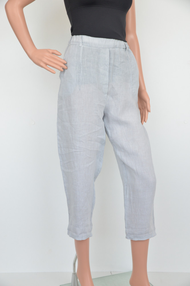 loose the temper clothing Science Pantaloni dama-Made in Italy, L, Gri | arhiva Okazii.ro