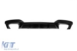 Difuzor tip M6 potrivit pentru bara de protectie M technik din spate pe BMW Seria 6 F06 Gran Coupe, F12 Cabriolet, F13 Coupe 2012-2017 -oo--оо- Perfor