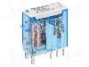 Releu electromagnetic, 24V DC, {{Curent max.contacte}}, DPDT, serie 46.52, FINDER - 46.52.9.024.0020