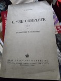 S. Mehedinti - Opere complete (1943) vol.1 introducere in geografie