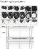 Set coliere zeger interior 300 buc