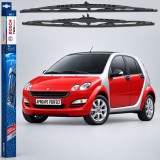 Cumpara ieftin Ștergătoare Smart Forfour 454 2004&ndash;2006 | Twin Spoiler 801S &ndash; BOSCH