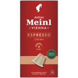 Capsule cafea Julius Meinl Espresso Crema, compatibile Nespresso, 10 capsule, 55 gr