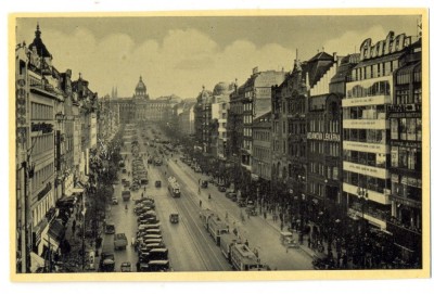 AD 794 C. P. VECHE - PRAGA -PRAHA -CEHIA -CEHOSLOVACIA-MASINI DE EPOCA foto