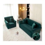 Cumpara ieftin Set Huse Canapea 3211 Catifea Verde - JO903