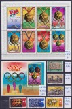 Lot filatelic Sport / Jocuri Olimpice (Montreal '76, Roma '60) - Colițe Coreea de Nord &amp; Timbre Diverse - A991