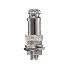 Conector tip aviator cu 7 pini mama-tata elSales ELS-CA7P, metalic