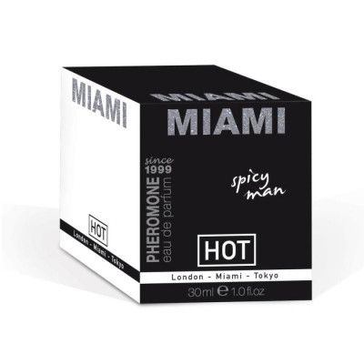 Parfum Cu Feromoni Masculini Miami Spicy Man, 30 ml foto