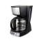 Cafetiera Heinner, 900 W, 1.8 l, timer electronic, afisaj LCD, oprire automata, suport detasabil, Negru/Argintiu