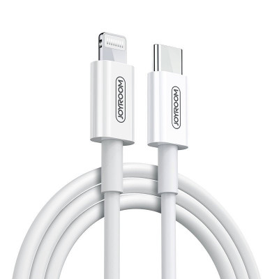 Joyroom &amp;icirc;ncărcare Rapidă USB Tip C - Cablu Lightning (certificat MFI) Alimentare 3 A 1,2 M Alb (S-M420) foto