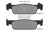 TEXTAR 2573801 Q+ set placute frana,frana disc