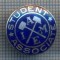 AX 1013 INSIGNA-,,AIEM&quot; STUDENT ASSOCIATE-ASOCIATIE STUDENTEASCA-PT COLECTIONARI