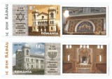 |Romania, LP 1967b/2013, Patrim. Cult. Evreiesc, serie cu vinieta, MNH, Nestampilat