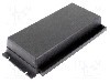 Carcasa ABS, 84mmx191mmx34mm, MASZCZYK - KM-30 BK