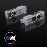 Set 2 Logo Portiere BMW ///M X3, X4, X5, X6, SERIA 3(F30), 4(F32) - BTSL-002006