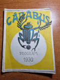 Program teatru carabus 1930-c-tin tanase,natalita pavelescu,lizica petrescu