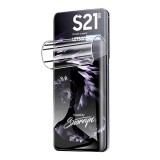 Folie de protectie compatibila cu samsung galaxy s21 fe 5g, flexible, silicon, protectie completa,instalare usoara, full glue,hydrogel htpmag&Acirc;&reg;, trans