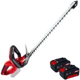 Einhell GE-CH 1846 Li PXC + Twinpack - Masina de tuns gard viu 52 cm + Set 2 acumulatori Li-Ion 18 V 4 Ah