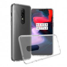 Husa de protectie ultraslim pentru OnePlus 6, transparent foto