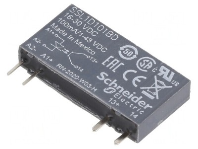 Releu Semiconductor 16-30VDC 100mA 48VDC Soclu foto