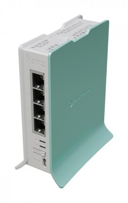hAP ax lite, RouterOS licenta 4, 4 x Gigabit, NAND, 2.4GHz, USB type C - MikroTik L41G-2axD foto