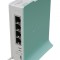 hAP ax lite, RouterOS licenta 4, 4 x Gigabit, NAND, 2.4GHz, USB type C - MikroTik L41G-2axD
