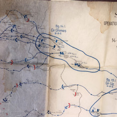 OPERATIUNILE ARMATEI DE NORD (DIVIZIA 7-a)14-17 august 1916/HARTA OPERATIVA/POZE