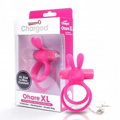 Inel vibrator - The Screaming O Charged Ohare XL Pink foto