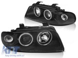 Kit de faruri tuning cu ochi de &icirc;nger CCFL, potrivit pentru Audi A4 B5 11.1994-12.1998 sedan/combinate, stanga si dreapta Performance AutoTuning
