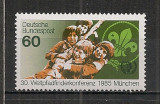 Germania.1985 Conferinta mondiala de cercetasie MG.593, Nestampilat