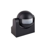 Senzor de prezenta rotund, unghi detectie 180&deg;, montaj aplicat, negru