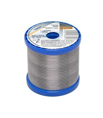Fludor 1.5mm 250gr cositor cu sacaz 2% SN/PB: 60/40% HOME foto