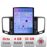 Navigatie VW Sharan 2011-2020 G-SHARAN ecran tip TESLA 9.7&quot; cu Android Radio Bluetooth Internet GPS WIFI 4+32GB DSP 4G CarStore Technology