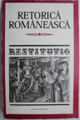 Retorica romaneasca (Antologie) foto