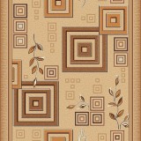 Traversa Covor Print 1257, Suport Pasla, Latime 150 cm - 150x800, Bej, Maro