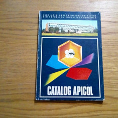 CATALOG APICOL - V. Harnaj - Asociatia Crescatorilor de Albine - 1976, 141 p.