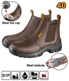GHETE PROTECTIE MARO CU VARF SI TALPA METALICA MARIME 45 INGCO SSH08S1P.45