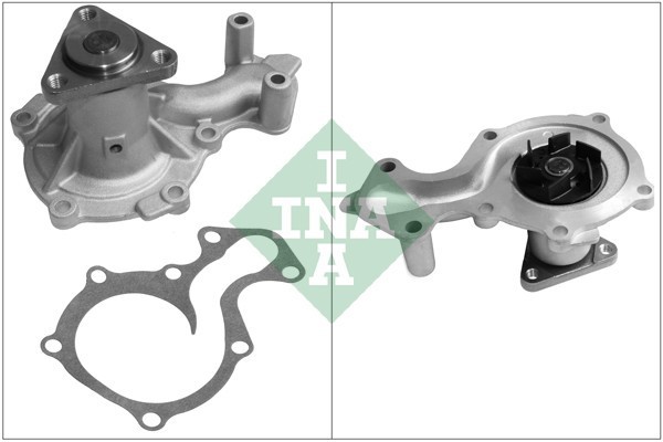INA 538 0266 10 Pompă de apă, răcire motor