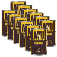 AATU For Dogs Wild Boar &amp;amp;amp; Pork 12 x 400 g foto