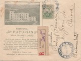 1913 Romania - Plic cu antet Sanatoriul Dr Puturianu circulat, Baile Olanesti