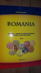 Romania Jetoane,semne valorice si marci - Erwin Schaffer foto