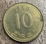 C50 - Moneda foarte veche - Coreea de Sud - 10 won - 1993