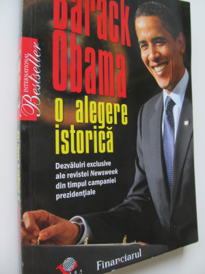 Barack Obama o alegere istorica - Evan Thomas foto